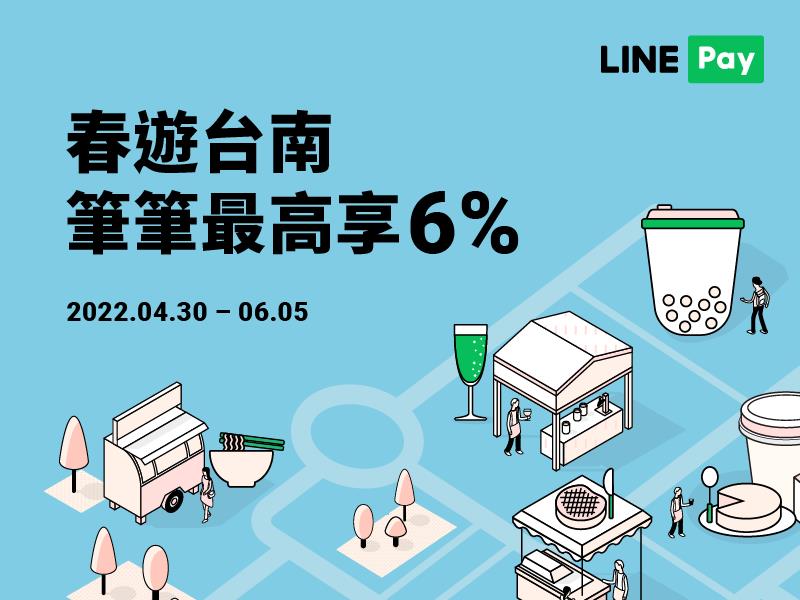 春遊台南LINE Pay付款享LINE POINTS回饋