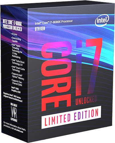 一日限定，參加活動抽Intel i7-8086k處理器，共有500個名額