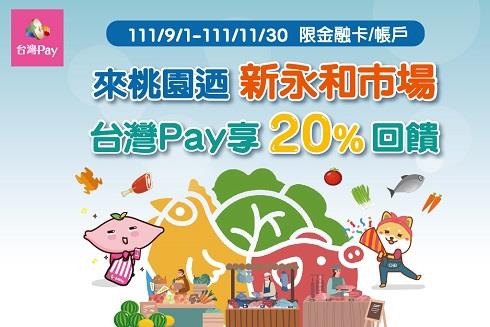 來桃園迺新永和市場台灣Pay享回饋