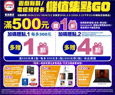 7-11抽獎遊戲電信預付卡儲值集點GO抽iPhone、PS5